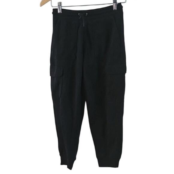 Old Navy Boy Black Cargo Jogger Pants Size Large (10-12) - Picture 1 of 6
